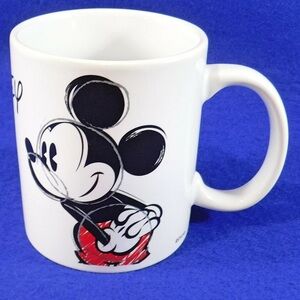 MICKEY MOUSE Mug Coffee Cup Retro Drawing Disney  ZAK Ceramic 12oz